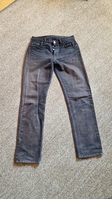 Levis 501 Jeans Dunkelgrau W29 L32