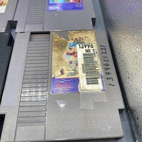 NES Game Lot of 12 Sports/ Racing/ Wrestling/ Pin Ball/Mickey Mousecapade TESTED