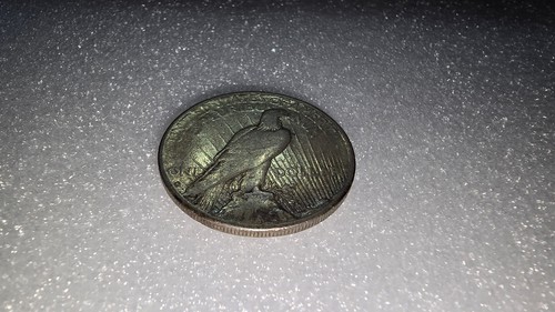 1934 S 1 Dollar Silber Peace Dollar San Francisco - Bild 6 von 9
