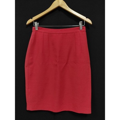 スカート Blumarine Anna molinari Anna Molinari Blumarine Made in Italy Red Skirt Acetate,Wool