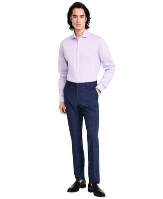 green emerald velvet dress Mens Kenneth Cole Reaction Modern Fit Stretch Dress Pants 38x30 Dark Grey