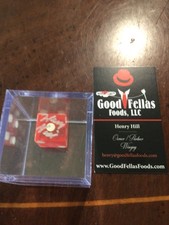 HENRY HILL GOODFELLA AUTOGRAPHED CASINO DICE/ BUSINESS CARD