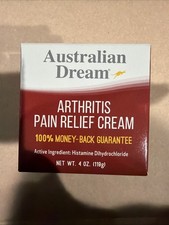 Australian Dream Arthritis Pain Relief Cream, 4oz 118 g  05/28