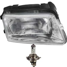 Halogen Scheinwerfer rechts für Audi A4 8D2, B5 11.94-11.00 H4 inkl. PHILIPS