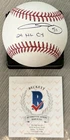 CHRIS SALE WITH 24 NL CY BECKETT AUTHENTICATED SIGNED NEW MAJOR LEAGUE BASEBALL