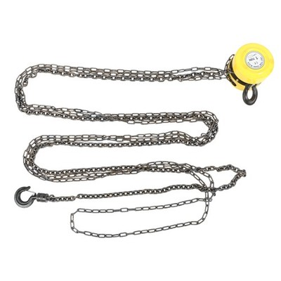 1 Ton/2200Lbs Capacity Hand Chain Hoist 15ft/4.5m Lift G60 Manual Chain Block