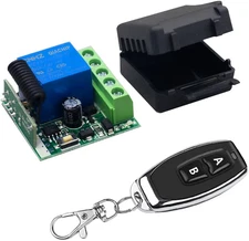 433Mhz Universal Wireless Remote Control Switch DC 12V 1CH Relay Receiver Module