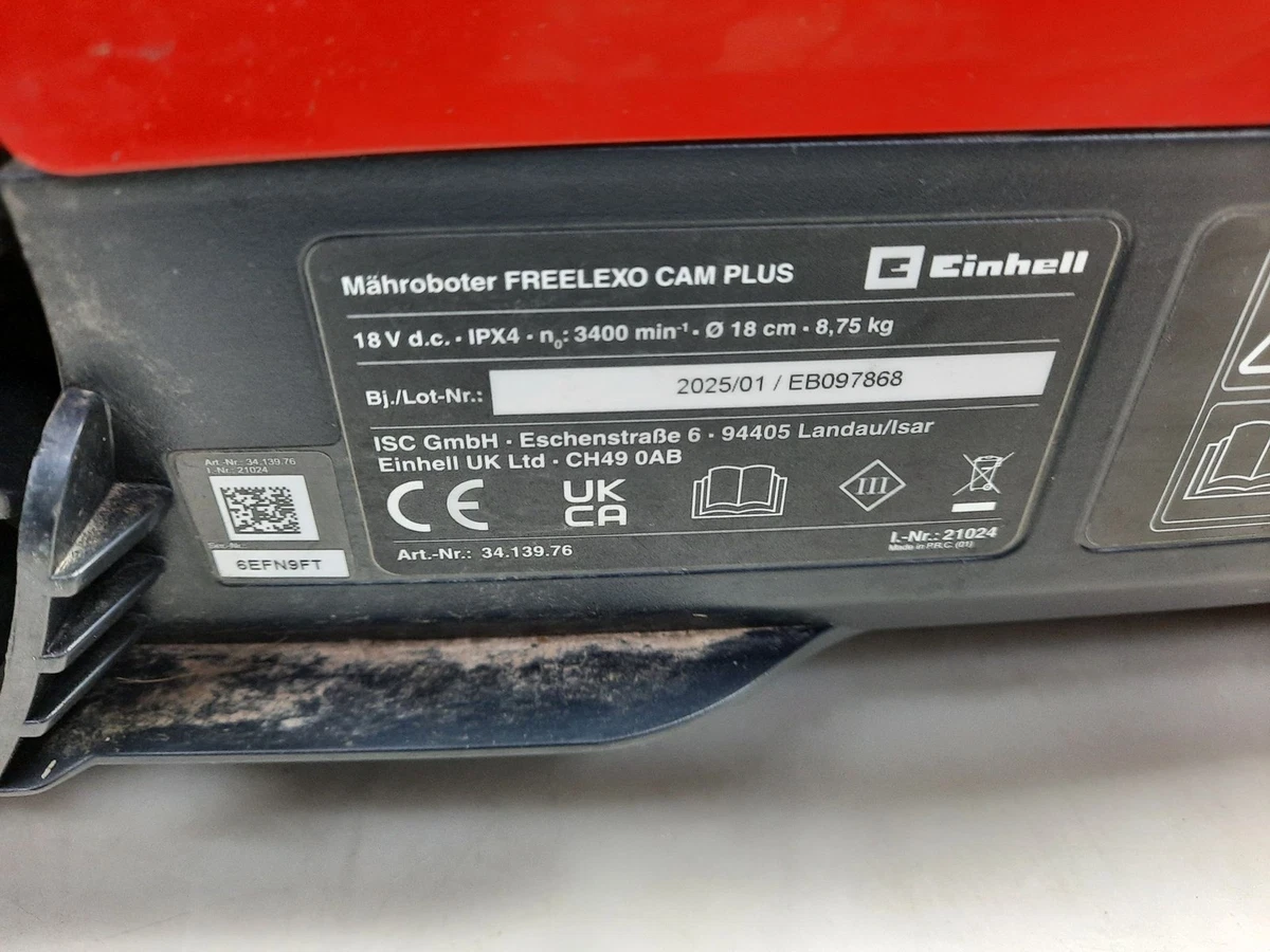 Robot de máquina Einhell FREELEXO CAM Plus 600 Power X-Change