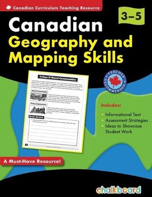 Demetra Turnbull Canadian Geography And Mapping Skills Grades 3-5 (Paperback)
