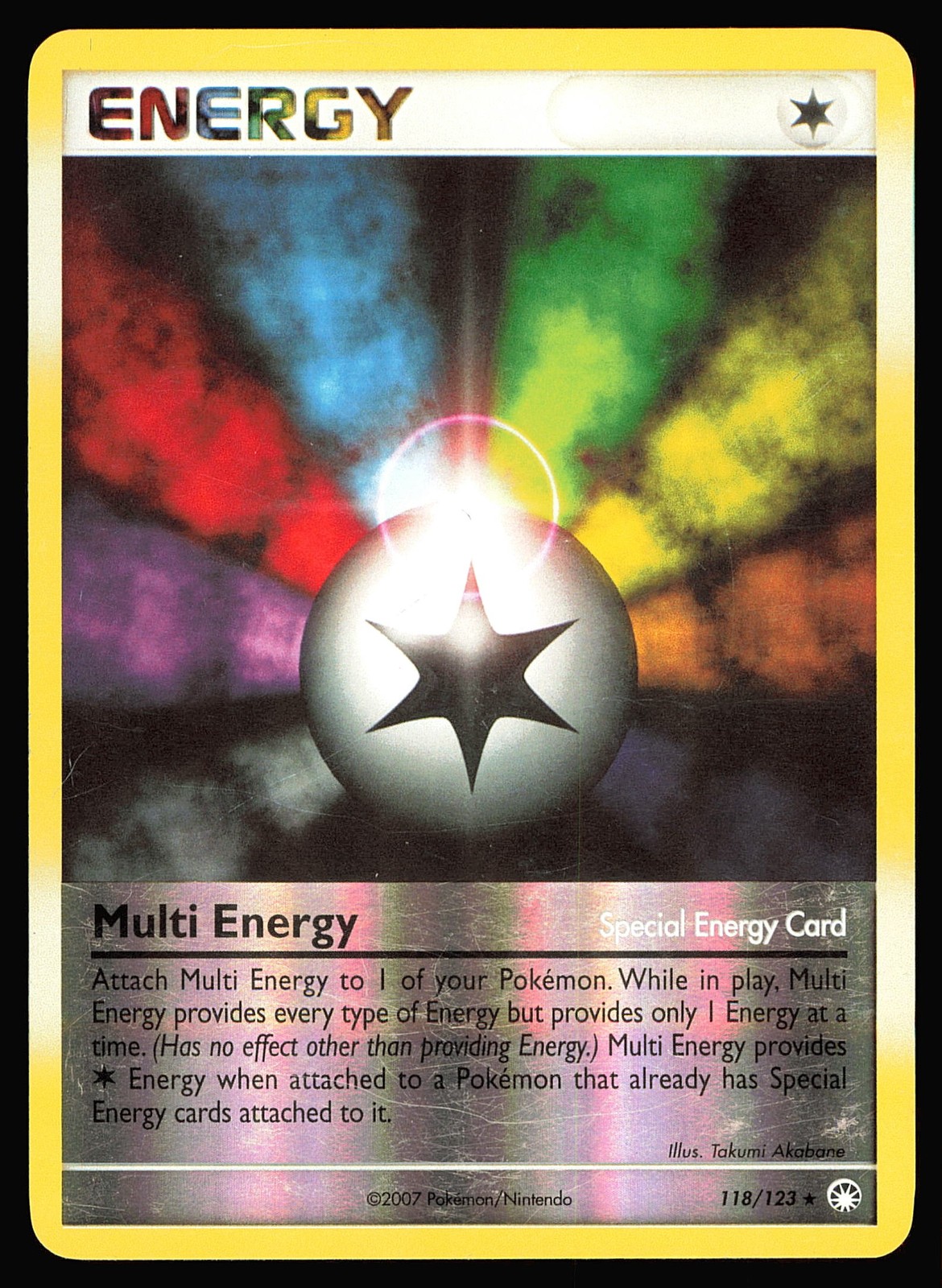 Multi Energy 118/123 Reverse Holo Rare | MP | Mysterious Treasures | Pokemon TCG
