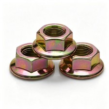 712-0417 Hex Flange Spindle Nuts 5/8"-18 Zinc Fits for Troy Bilt Zero Turn Mower