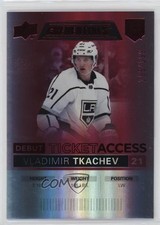 2021 Upper Deck Credentials Debut Ticket Access Red 199/199 Vladimir Tkachev 6o3