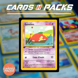 Carte Pokemon Ramoloss 67/82 Team Rocket Edition 1 LP
