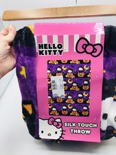 NEW 2025 Hello Kitty Silk Touch Throw Blanket...