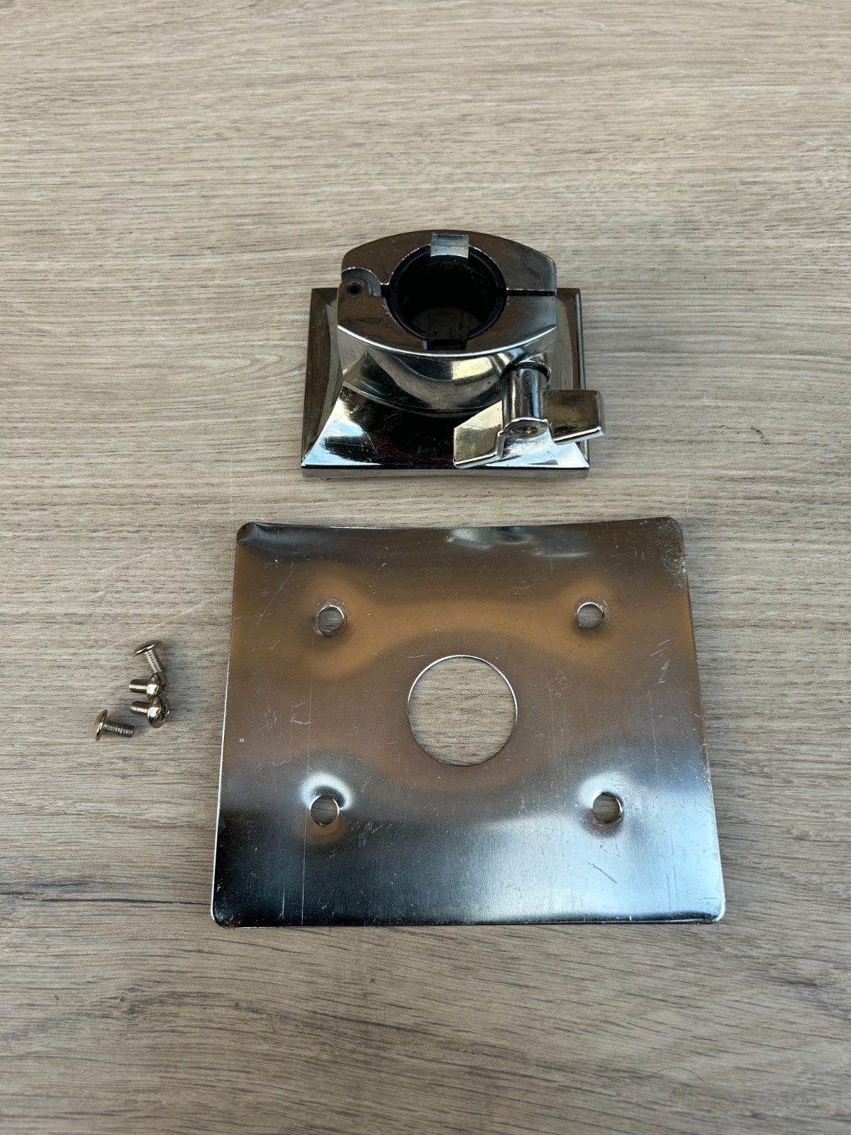 SONIX Tom Holder Mount 25mm for Bass Drum Chrome photo 1
