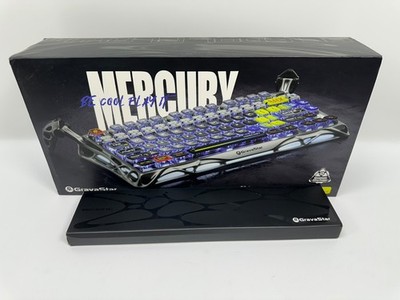 GravaStar Mercury K1 Pro 75% Wireless Gaming Keyboard + Wrist Pad