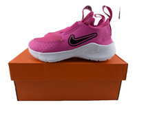 Nike Little Kids Flex Runner 3 Running Shoes Laser Fuchsia/Black Size: 9.0-New 