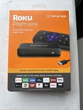Roku Premiere HD Wireless Streaming Player Model 3920X w/Remote - Black - New