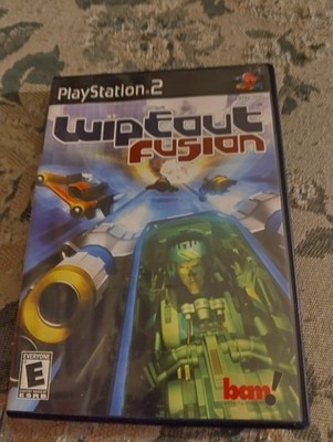 Wipeout Fusion (Sony PlayStation 2 2002) PS2 CLEAN TESTED Sci-Fi Racing 2-Player