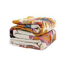 Boho Throw Blanket for Bed 60"x80", 100 Soft Cotton Bohemian Blankets with R...