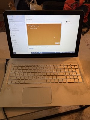 HP ENVY m6-p113dx 17'' Laptop Intel Core i7 5th Gen Silver Windows 10 Used