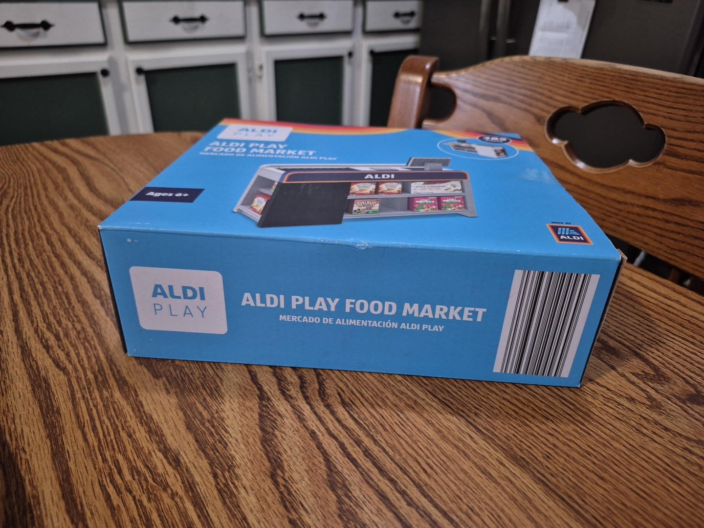 как выглядит Aldi Play Food Market Cash Register Conveyor Belt Building Blocks 385 Pc Lego фото