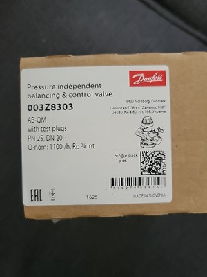 Druckunabhängiges Ausgleichs- & Regelventil 003Z8303 Danfoss