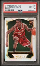 2013 PANINI SELECT PRIZM #178 GIANNIS ANTETOKOUNMPO ROOKIE RC PSA 10