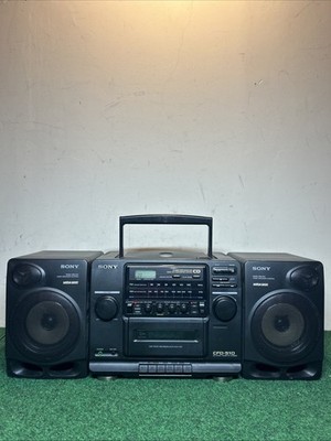 SONY CFD-510 Cassette/Tape AM/FM CD Player Radio Boombox Portable
