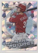2021 Bowman Chrome 40-Man Futures Atomic Refractor 112/150 Austin Hendrick 00k7