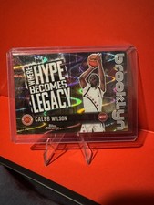 Caleb Wilson 2025 Topps Chrome McDonald’s All-American Gold Refractor /50 #HL-5
