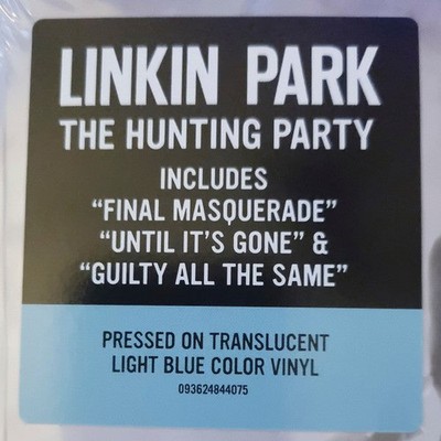 新品未開封 Linkin Park Hunting Party 限定青盤 2LP Linkin Park - The Hunting Party | 2LP | Limited Translucent Blue