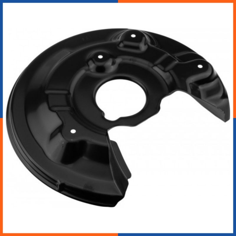 Flasque de protection de frein 1Q0615612F anticorrosion pour VW Passat et EOS