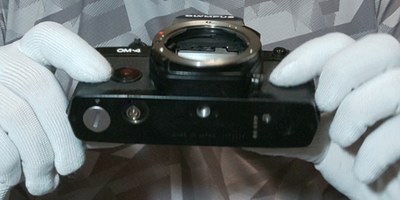 Meter Work【Exc +4】OLYMPUS OM-4 Black Film Camera & Macro 50mm f
