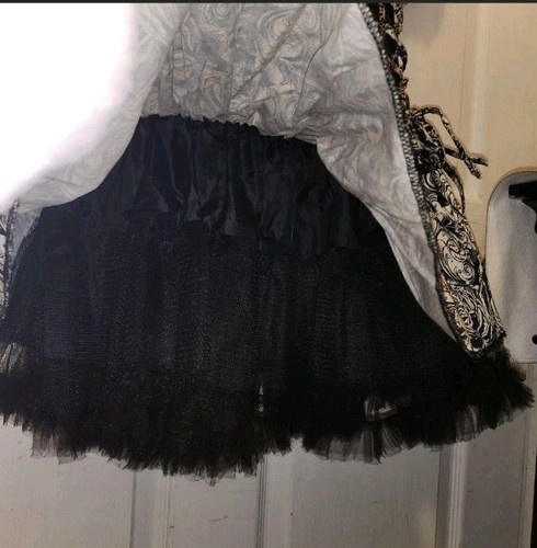 LIVING DEAD SOULS RARE FLORAL & SKELETON DRESS - L - Bild 5 von 8