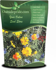 Outsidepride Low Growing Wildflower Seeds - 1 Lb Dwarf, & Short, Diverse Perenni 43.99 per gallon