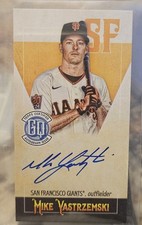 2021 Topps Gypsy Queen - Captains Mini Autographs Mike Yastrzemski #CMA-MY /50