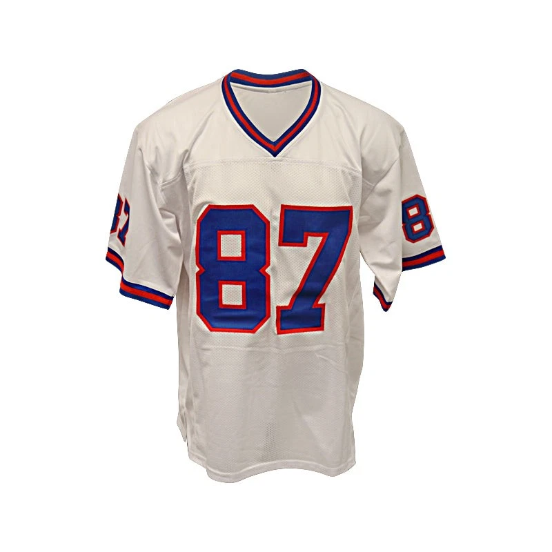 Sterling Shepard Autographed Pro Style White Color Rush Jersey (CX Auth) - Image 4 of 4