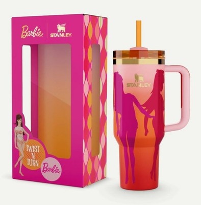 BARBIE X STANLEY 40 Oz TWIST  N TURN TUMBLER LIMITED EDITION UNOPENED 