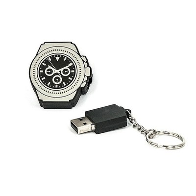 R.L.X. MINI USB UHR WATCH 8GB  DAYTONA SCHWARZ GADGET GESCHENK TIPP NEUHEIT