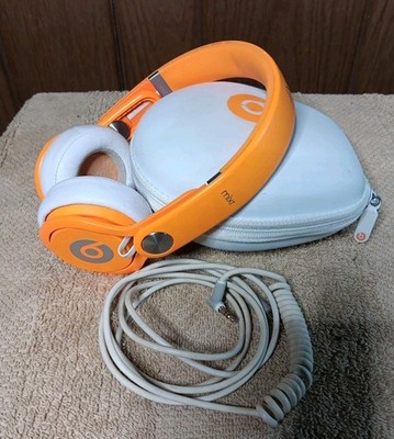 Beats by Dr. Dre Mixr Headband Headphones - Neon Orange for sale