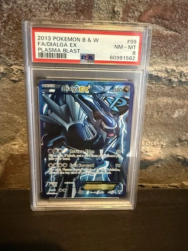 Dialga EX full art 99/101 PSA 8 Plasma Blast Team Plasma Black & White