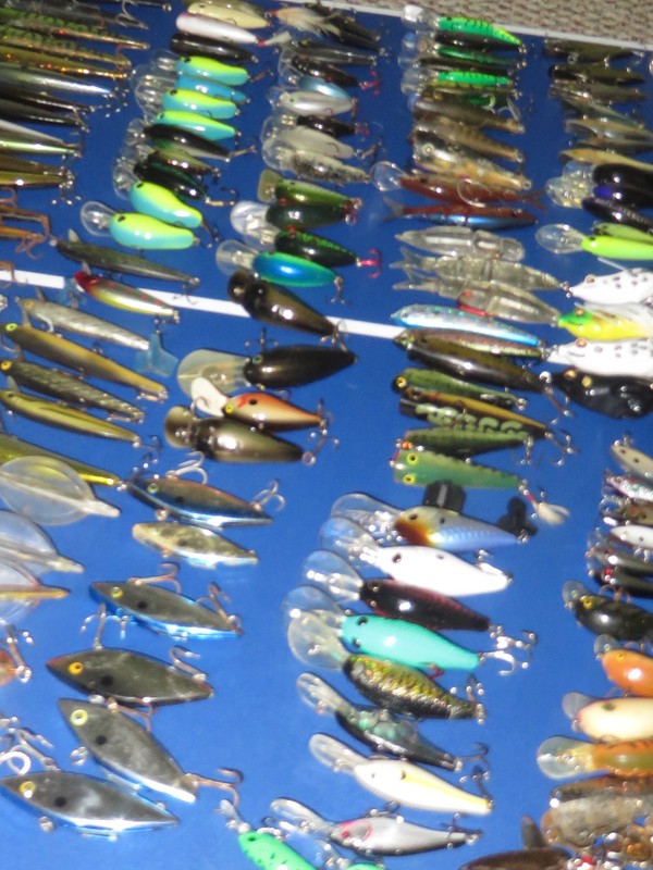 Huge Fishing Lure Lot over 250 Lures Rebel Rapala Berkley CC Creek - Image 12