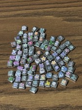 Italian charms 90pc Lot Resin Enamel Mixed 9mm Modular Links
