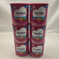 Similac Soy Isomil 12.4 OZ pack of 6 cans Exp 05/2026