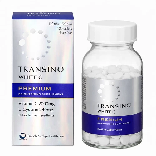 TRANSINO WHITE C PREMIUM 270 tablets 45 days Reduce age spots Made in Japan