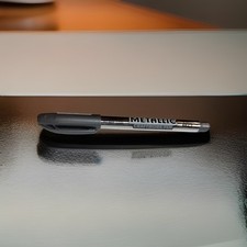 Baoke Bold Medium 1.5mm Permanent Marker Metallic Silver