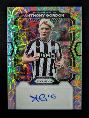 2023-24 Panini Prizm EPL ANTHONY GORDON Auto Signatures Choice Prizm SP #S-AG