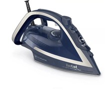Tefal Steam Iron Ultraglide Anti-Scale Plus FV5874G0 - Blue - Working - RRP £60