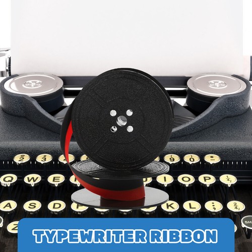2 Sets Typewriter Ribbon Ink Printer Replacement Machine for Typewriters - Photo 12/12